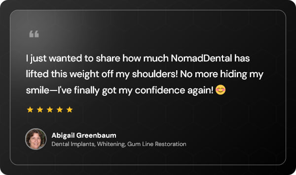 Patient testimonial 5